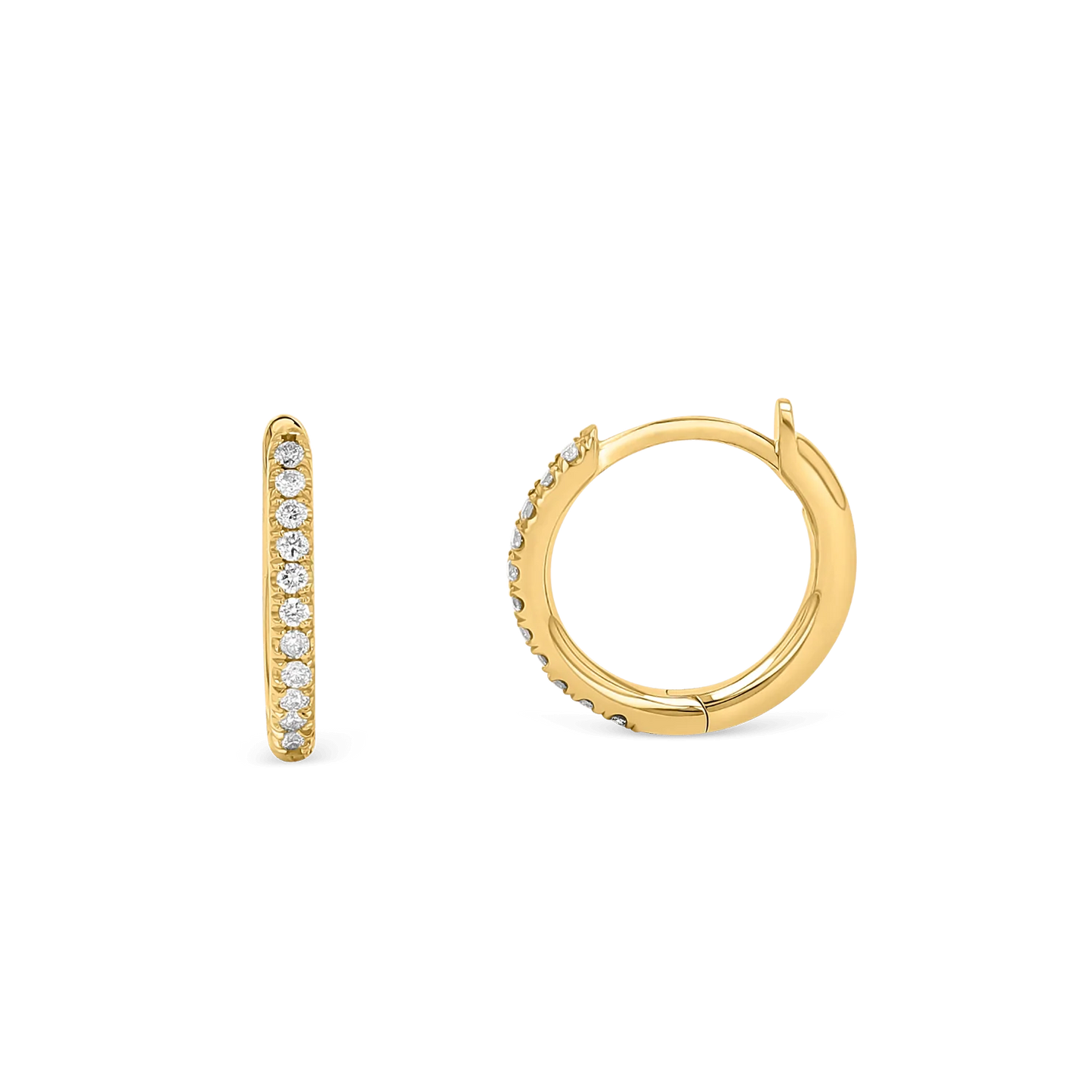 Studs Earrings in Gold