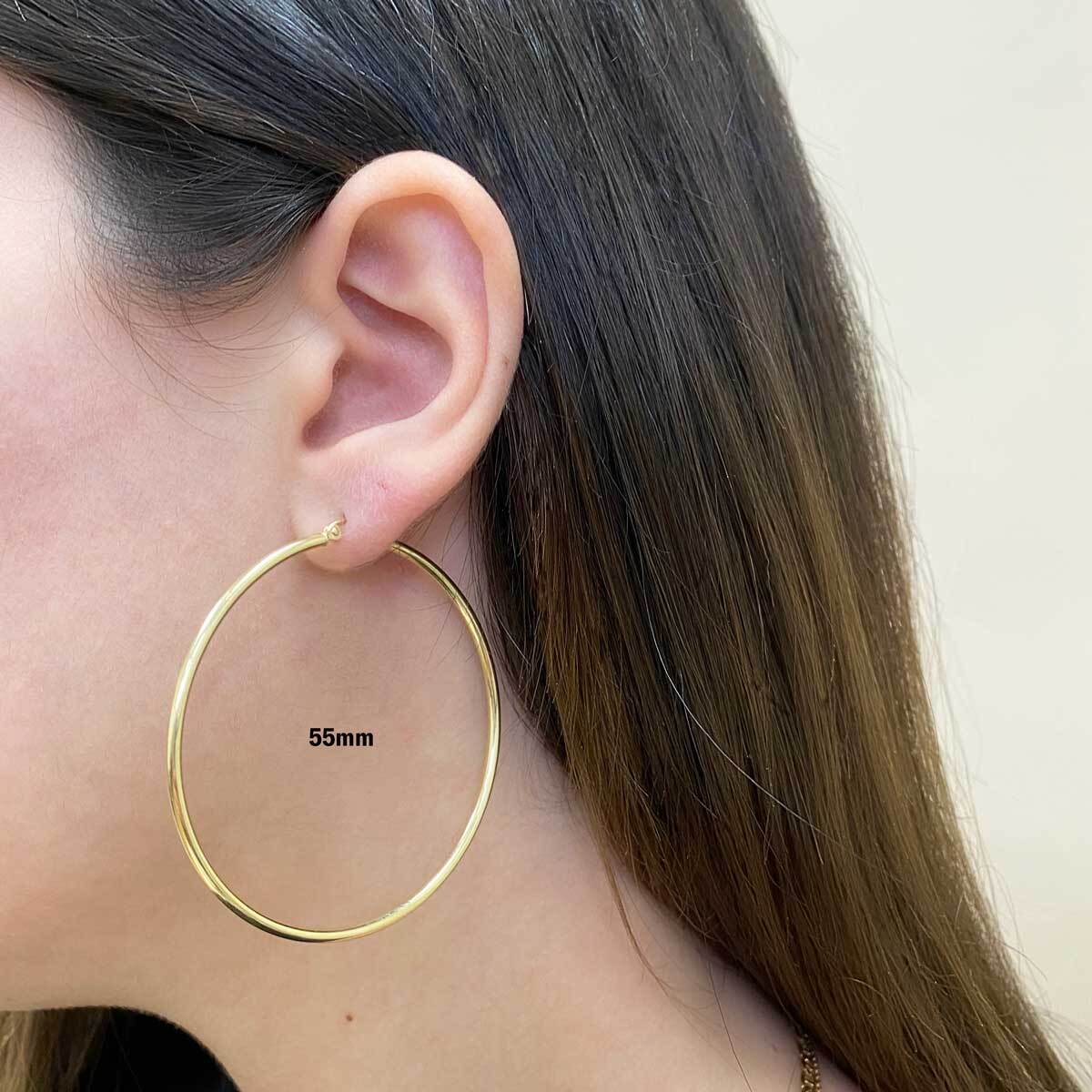 Studs Earrings in Silver